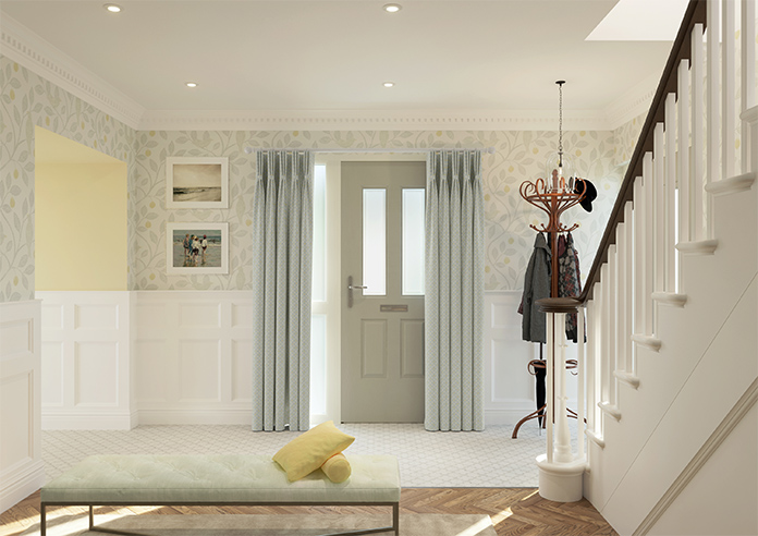 Rae Trellis, Frost - Made to Measure Curtains - Image 13